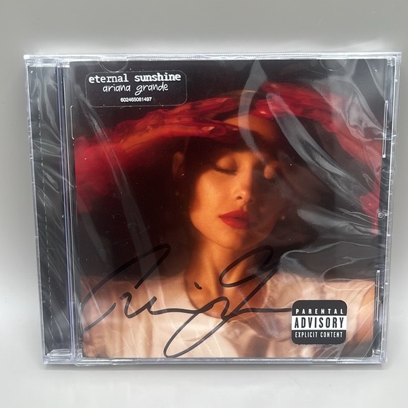 Ariana Grande Eternal Sunshine Signed CD - FULL SIGNATURE - New and Sealed - Picture 1 of 4